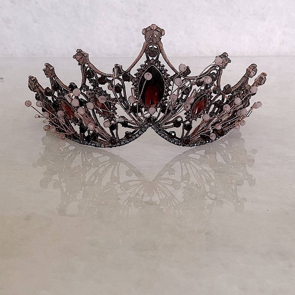 Rhinestone Tiara please read description